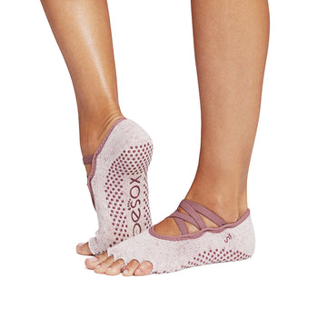 Half Toe Elle Grip Socks * | Socks > Grip | ToeSox – ToeSox | Tavi | Vooray